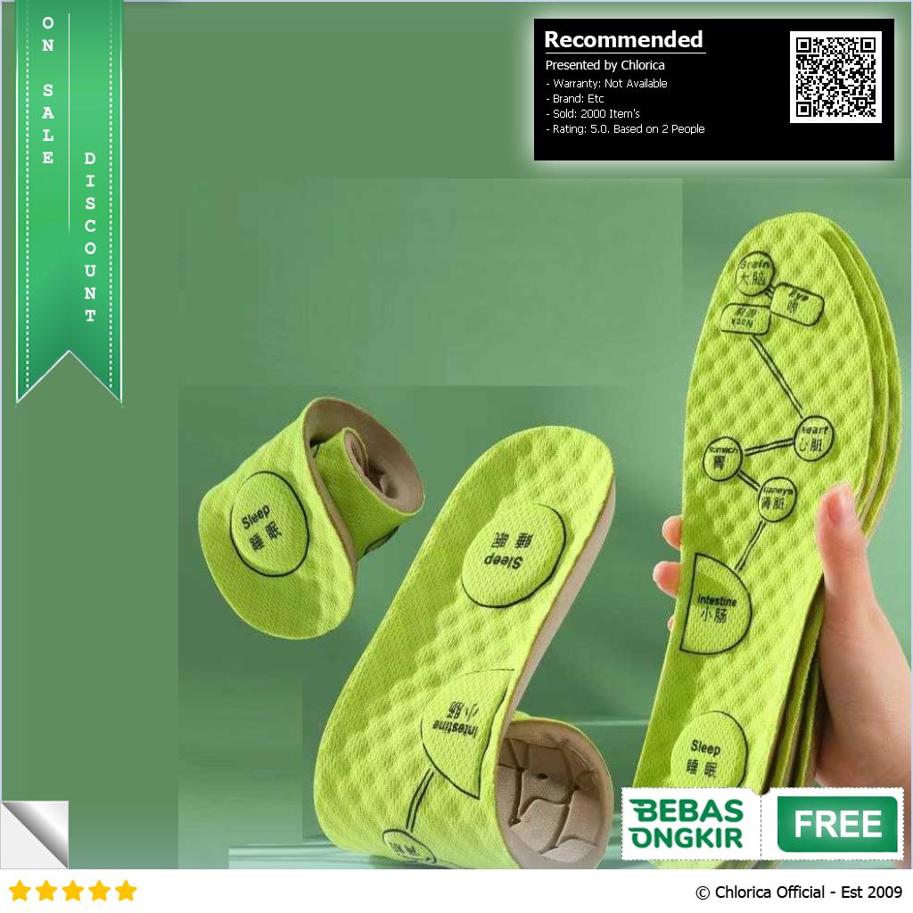 BOOST Insole Sepatu Alas Kaki Orthopedic Breathable SX001