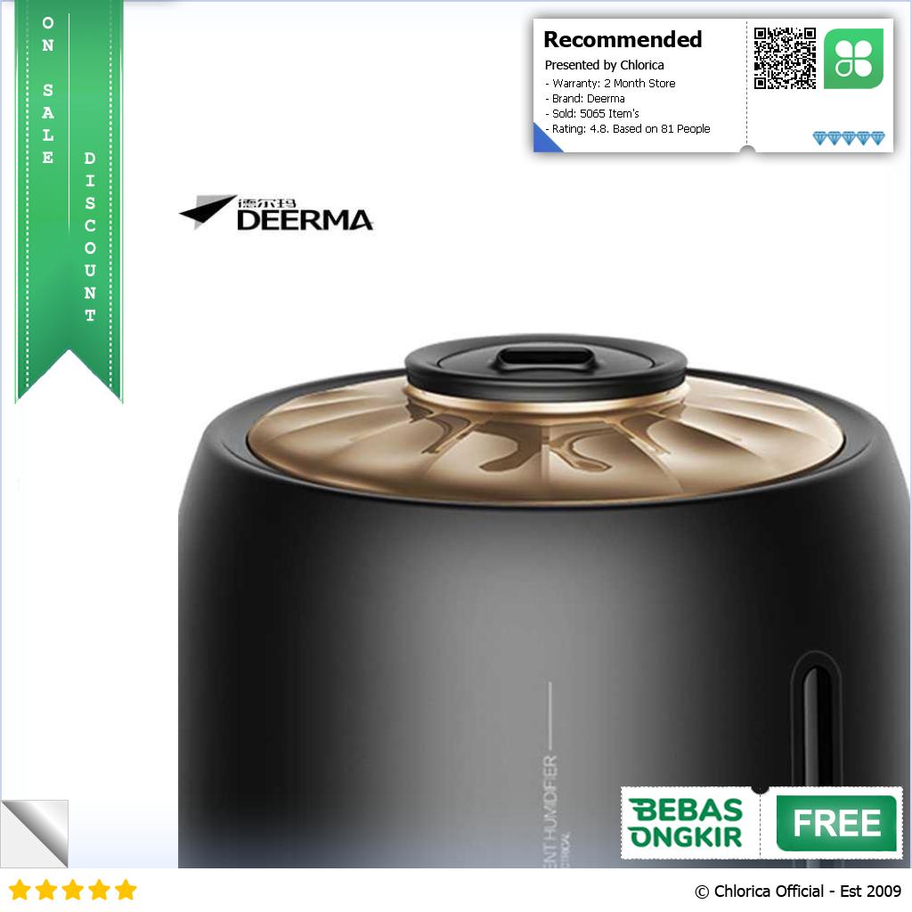 Deerma Air Humidifier Ultrasonic Large Capacity 5L Touch F600