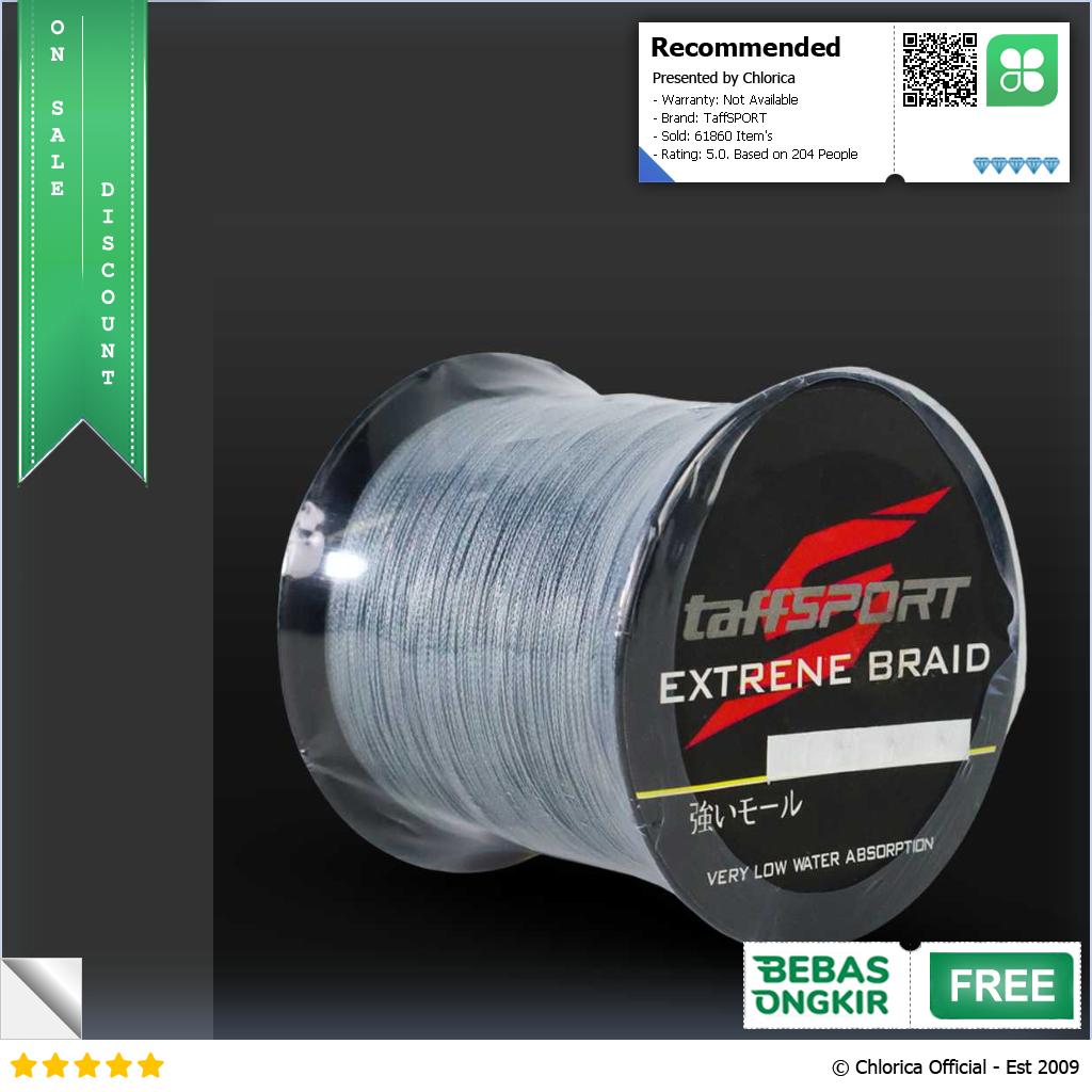 TaffSPORT Senar Benang Tali Pancing Extreme Braid FM PEL