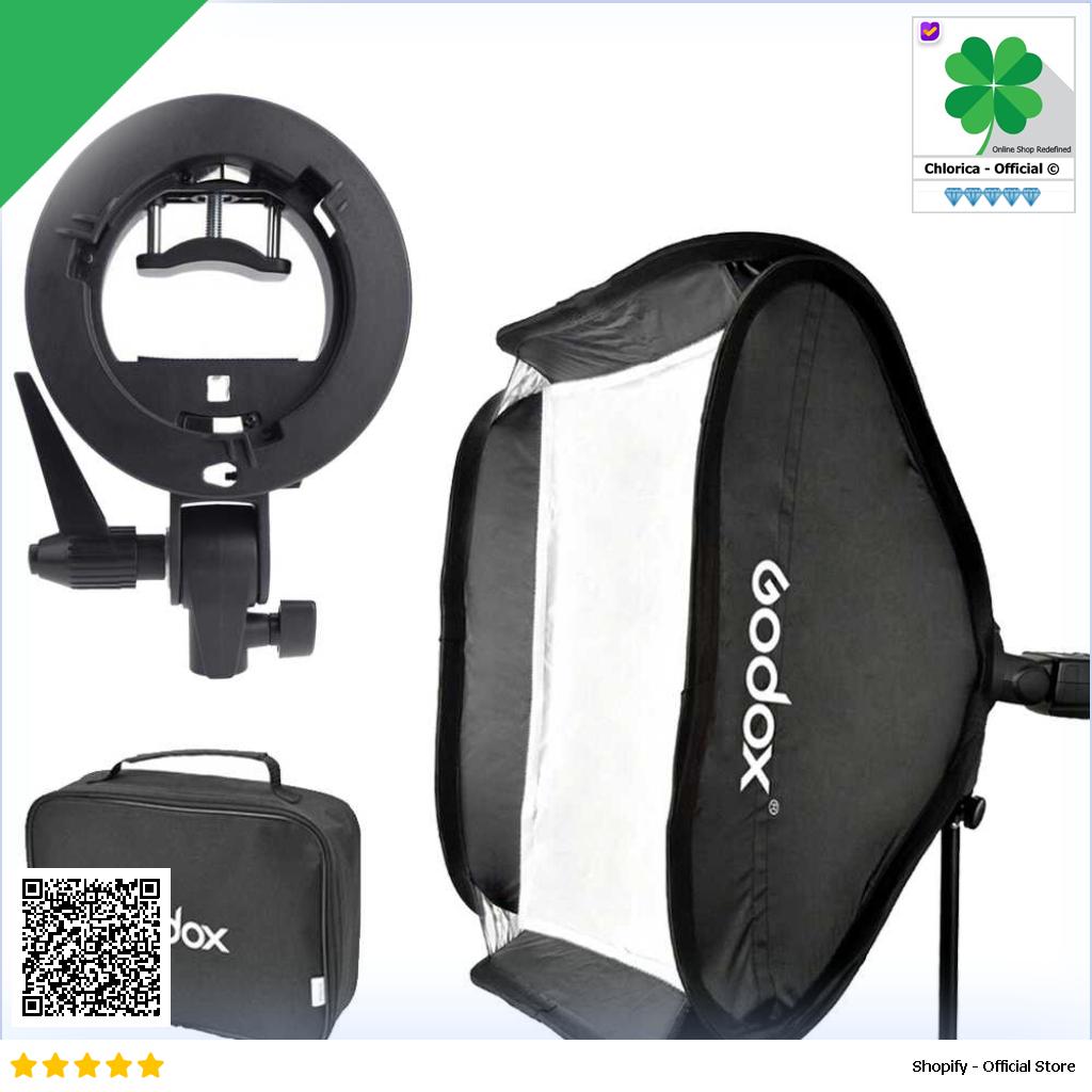 Godox Bowens Mount Handy Speedlite Softbox Flash Diffuser Camera DSLR SFUV