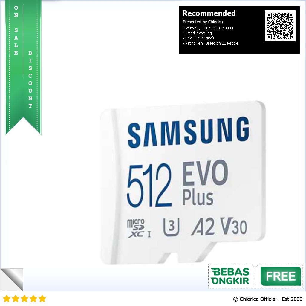 Samsung EVO Plus MicroSDXC EVO U3 V30 A2 130MB s with Adaptor