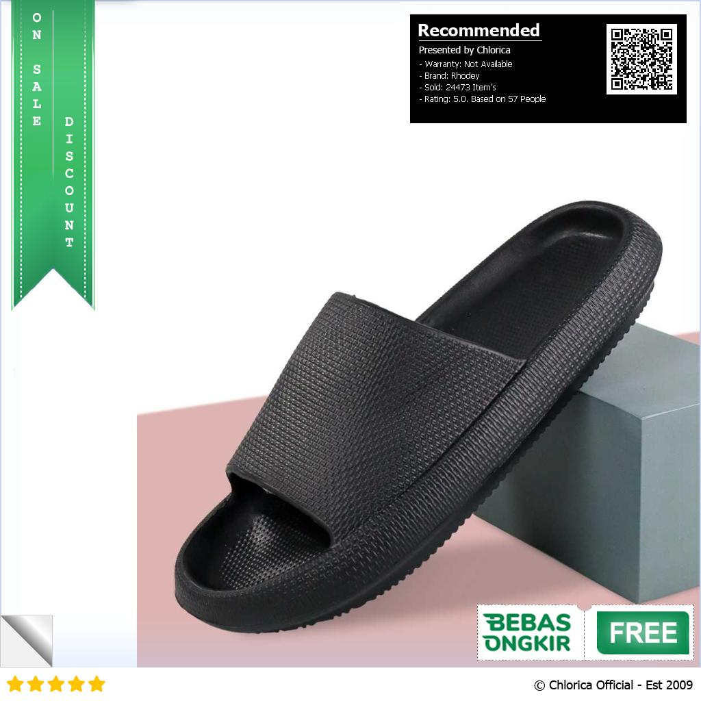 Rhodey Snugee Sandal Rumah Anti Slip Slipper EVA Soft Unisex