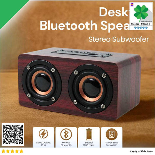 ANSUOFU Desktop Bluetooth Speaker Stereo Subwoofer K5