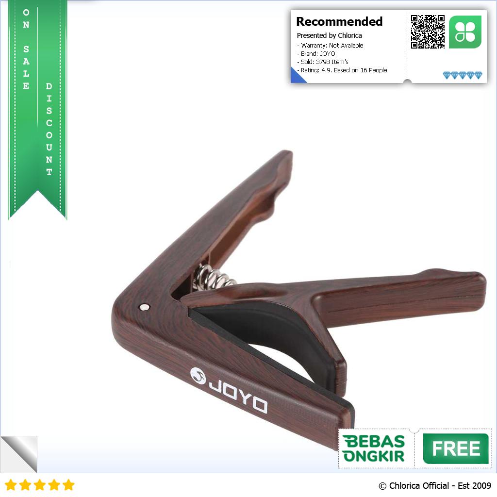 JOYO Capo Gitar Light Simple Design with Pick JCP 01