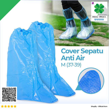 SAFEBET Jas Hujan Sepatu Anti Air Shoes Cover PVC Non Slip YXT01