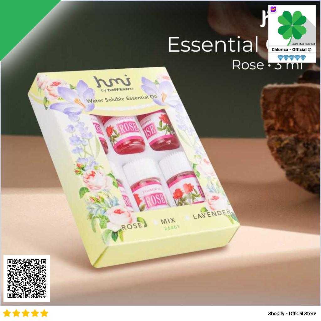 Taffware HUMI Essential Oils Minyak Aromatherapy 3ml 6 PCS 26461