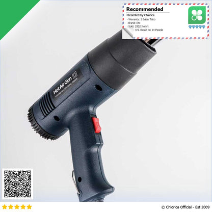 ZHCY Electric Hot Air Gun Dryer Heat Solder 2000W