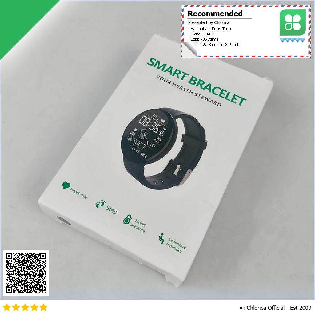 SKMEI Smartwatch Sport Fitness Tracker Heart Rate Blood Oxygen D18