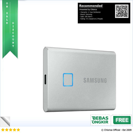 Samsung T7 Touch Portable SSD 1050MB s USB 3.2 MU PC500K MU PC1T0K