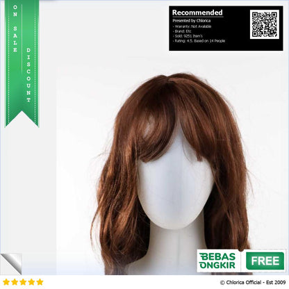 FYNHA Wig Rambut Palsu Model Wavy 65 cm HB 004