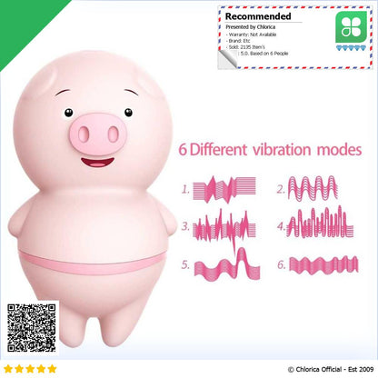 LILO IKOKY Alat Pijat Multifungsi Cute Pig Electric HL 1907