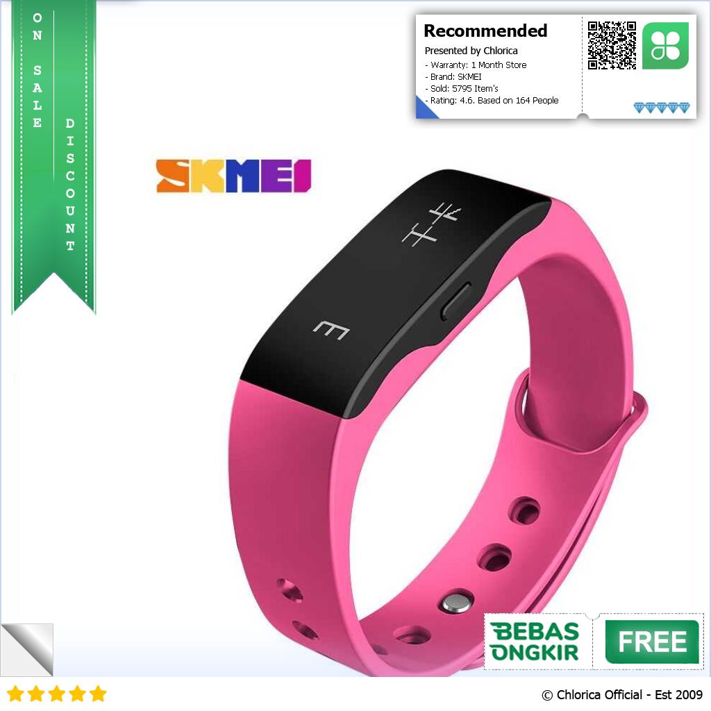 SKMEI Jam Tangan OLED Gelang Smartwatch Fitness Notification L28T