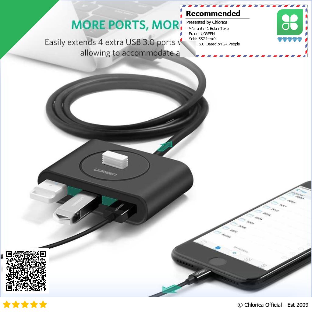 UGREEN USB Hub 4 Port USB 3.0 20290