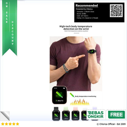 SKMEI Smartwatch Sport Fitness Tracker Heart Rate X5