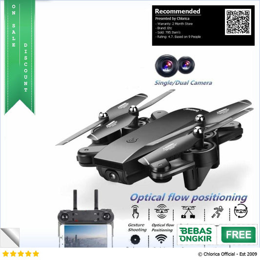 IDM DA MING Quadcopter Drone Selfie WiFi Dual Camera 2MP DM107S