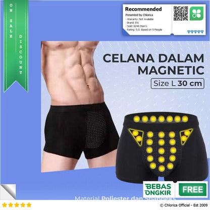 VK Celana Dalam Pria Prostate Magnetic Therapy A004