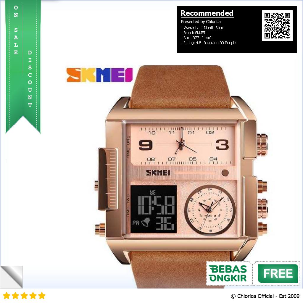 SKMEI Vogue Jam Tangan Digital Analog Pria 1391