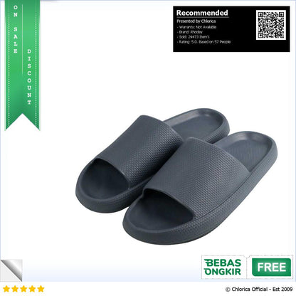 Rhodey Snugee Sandal Rumah Anti Slip Slipper EVA Soft Unisex