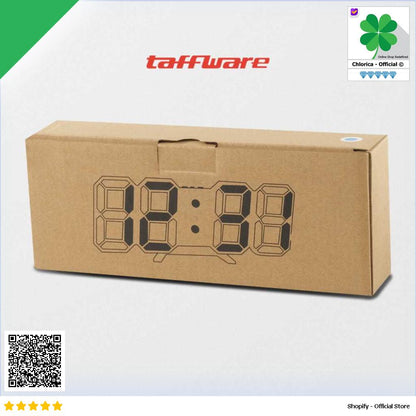 Taffware Jam Meja Alarm Weker LED Digital Clock TS S60 W