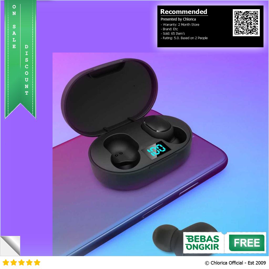 Tebaurry TWS Bluetooth Earphone with Charging Case E6S