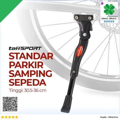 TaffSPORT Standar Sepeda Samping Adjustable Bike Kickstand 30.5 36cm H12