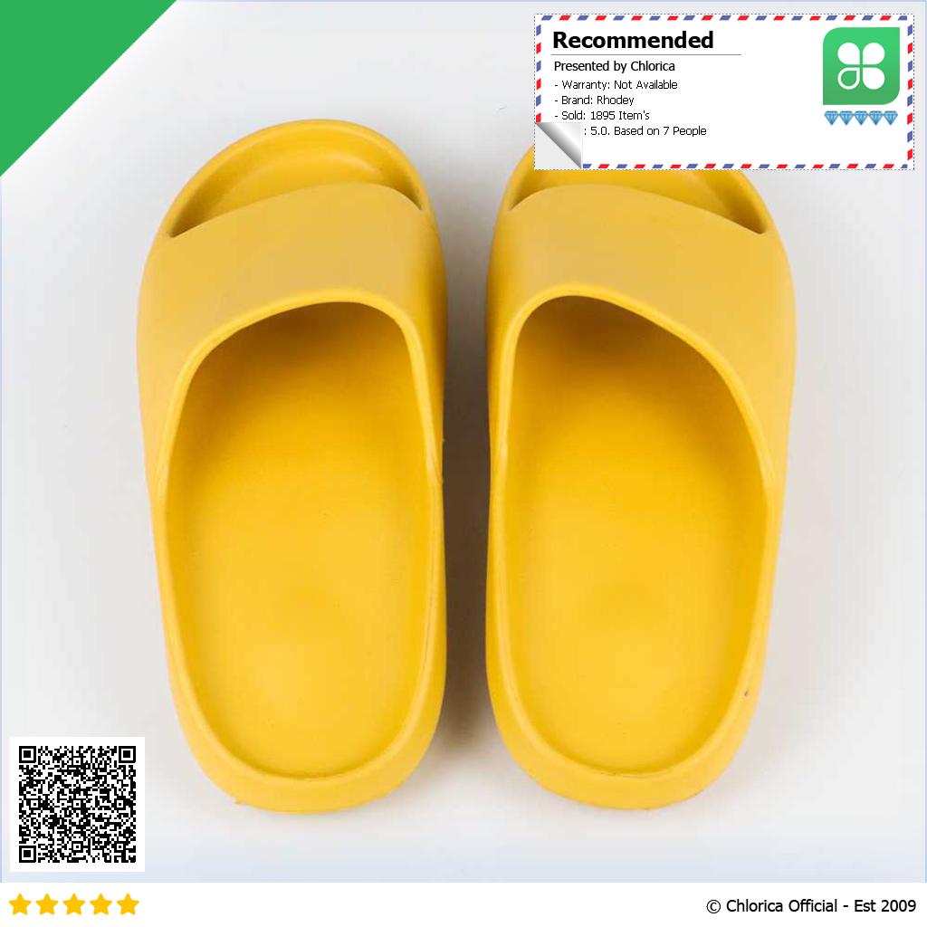 Rhodey Breath Sandal Rumah Anti Slip Slipper EVA Soft Unisex