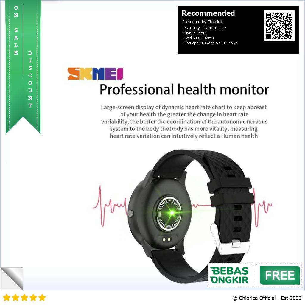 SKMEI Smartwatch Sport Tracker Blood Pressure Heart Rate H30