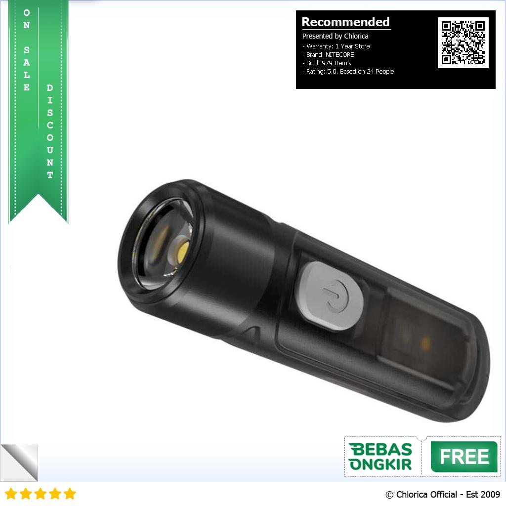 NITECORE TIKI LE Mini Senter LED OSRAM P8 300 Lumens