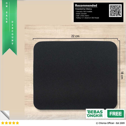 Sovawin Smooth Surface Anti Slip Mousepad Multifungsi MP004