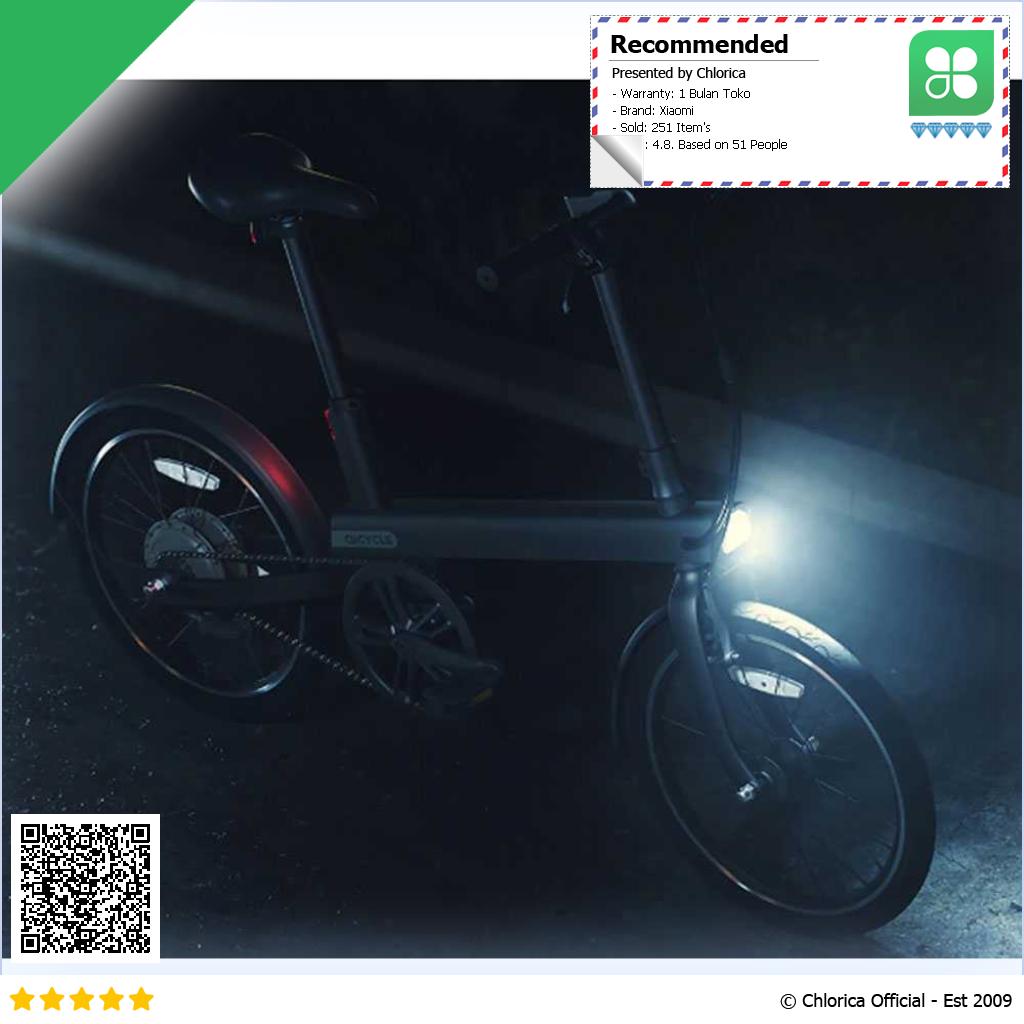 Xiaomi QiCycle EC1 Sepeda Listrik Smart Bike Moped 20 Inch TDP02Z