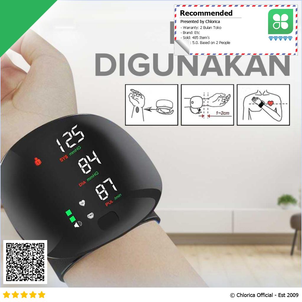 TWO2 Pengukur Tekanan Darah Tensimeter Sphygmomanometer with Voice A01