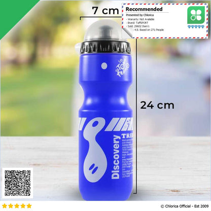 TaffSPORT Discovery Botol Minum Sepeda Olahraga with Dust Cover 650ml 3026