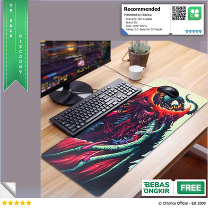 Gaming Mouse Pad XL Desk Mat 800x300mm MP005