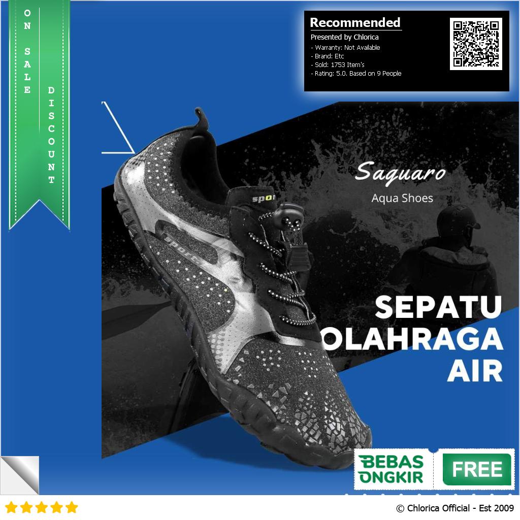 SAGUARO Sepatu Pantai Olahraga Air Aqua Shoes 1901