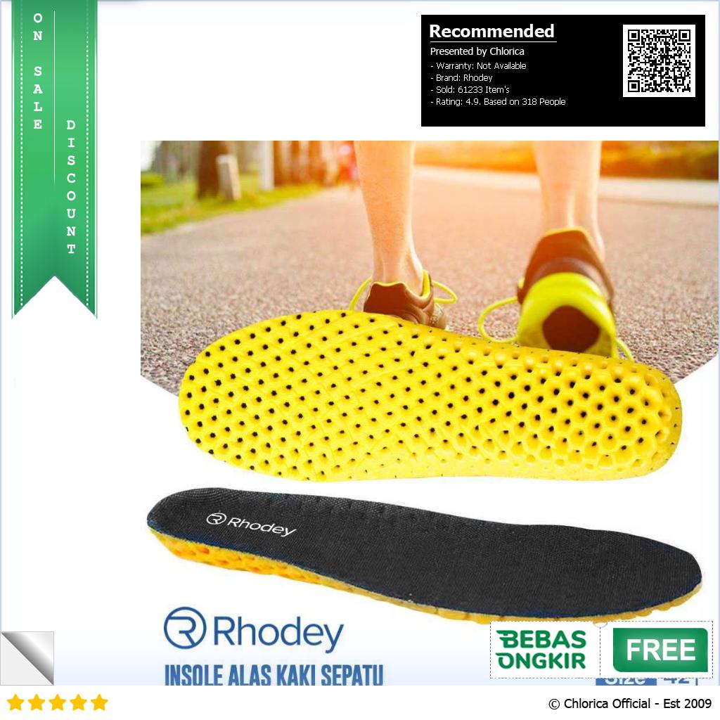 Rhodey Insole Sepatu Alas Kaki Orthopedic Sport Y3Y27