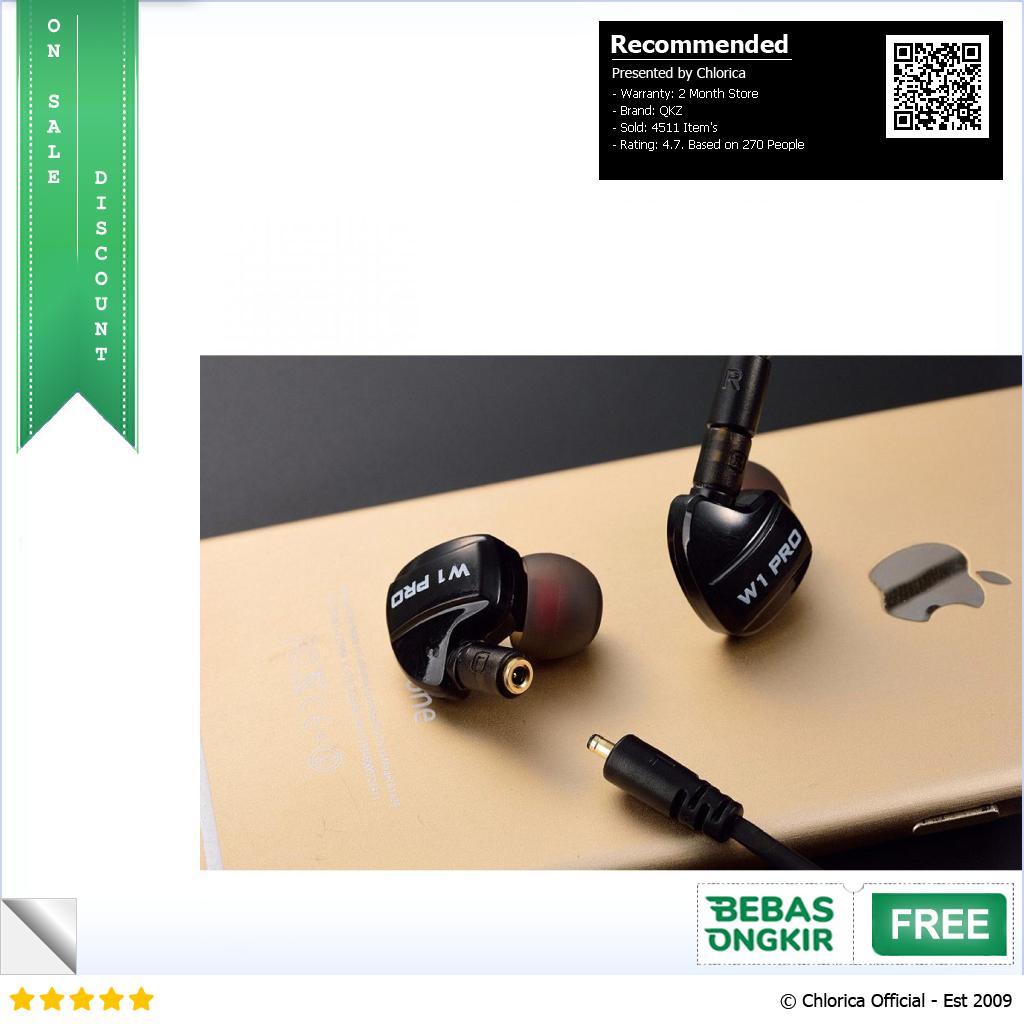 QKZ Earphone Olahraga Dengan Mic QKZ W1 PRO