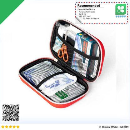 FervorFox Set Perlengkapan P3K First Aid Kit 18 in 1 B33158