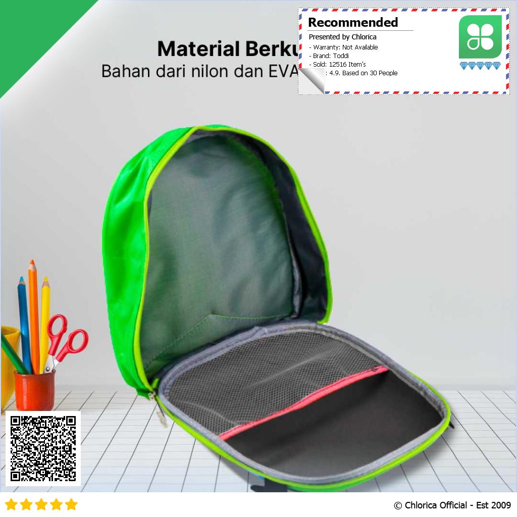 Toddi Tas Ransel Sekolah Anak Backpack Model Bus Tayo E 300