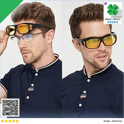 FORAUTO Kacamata Night Vision UV Protection NJ747