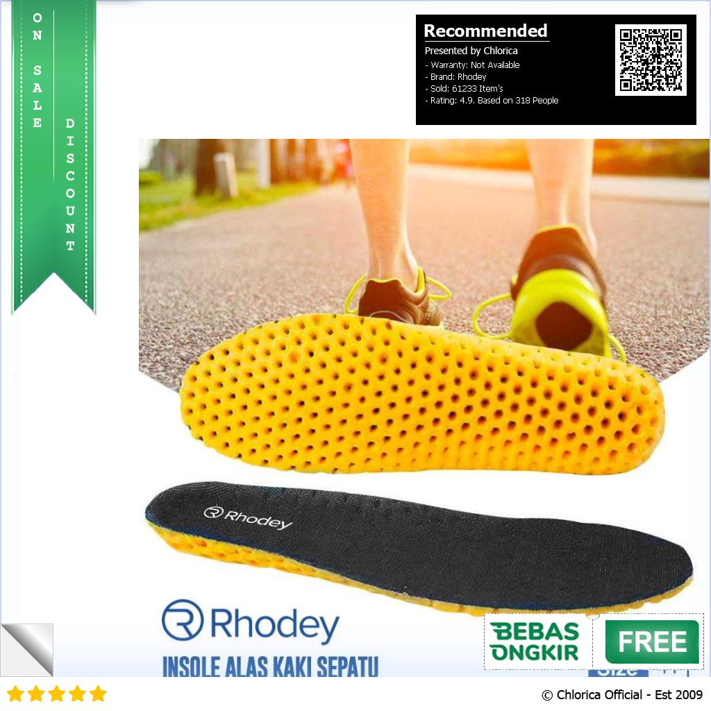 Rhodey Insole Sepatu Alas Kaki Orthopedic Sport Y3Y27