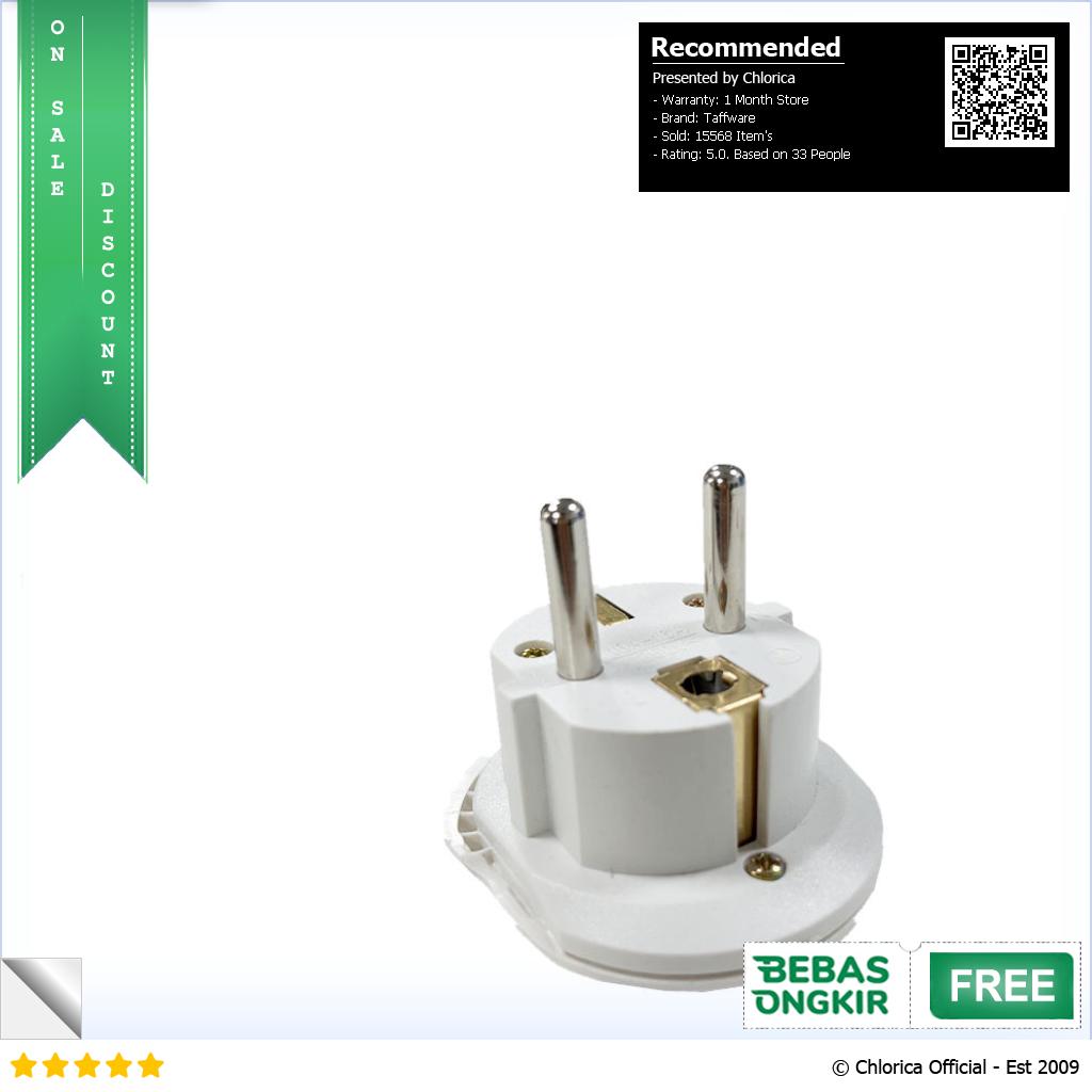 Taffware Loop Universal Travel Adaptor AU US UK to EU Plug 16A N16