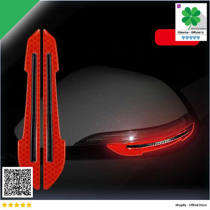 CARSUN Reflective Sticker Mobil Safety Warning Sign Decal 2 PCS 1185