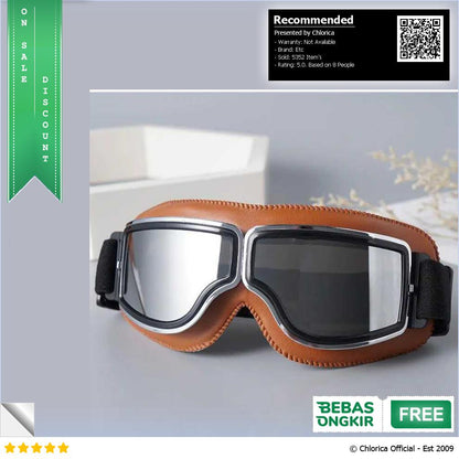 Herorider Kacamata Goggles Classic Harley UV Protection 812