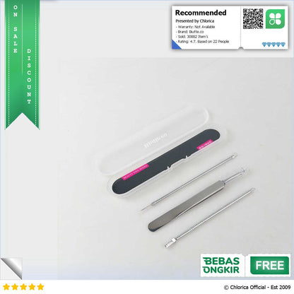 Biutte.co Alat Perlengkapan Komedo Jerawat Blackhead 3 PCS PT3