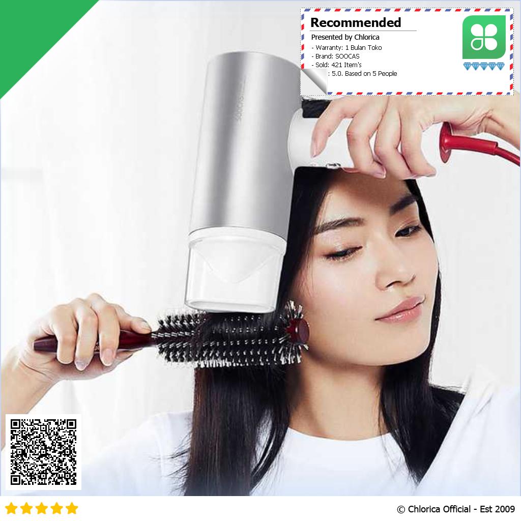 SOOCAS Hair Dryer Pengering Rambut Ion Negatif 1800W H5