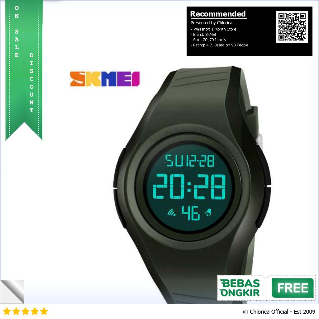 SKMEI Jam Tangan Digital Pria Anti Air 50 M 1269