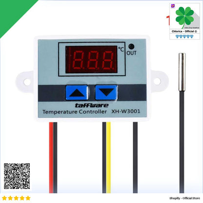 Taffware Digital Temperature Control Thermostat Microcomputer XH W3001