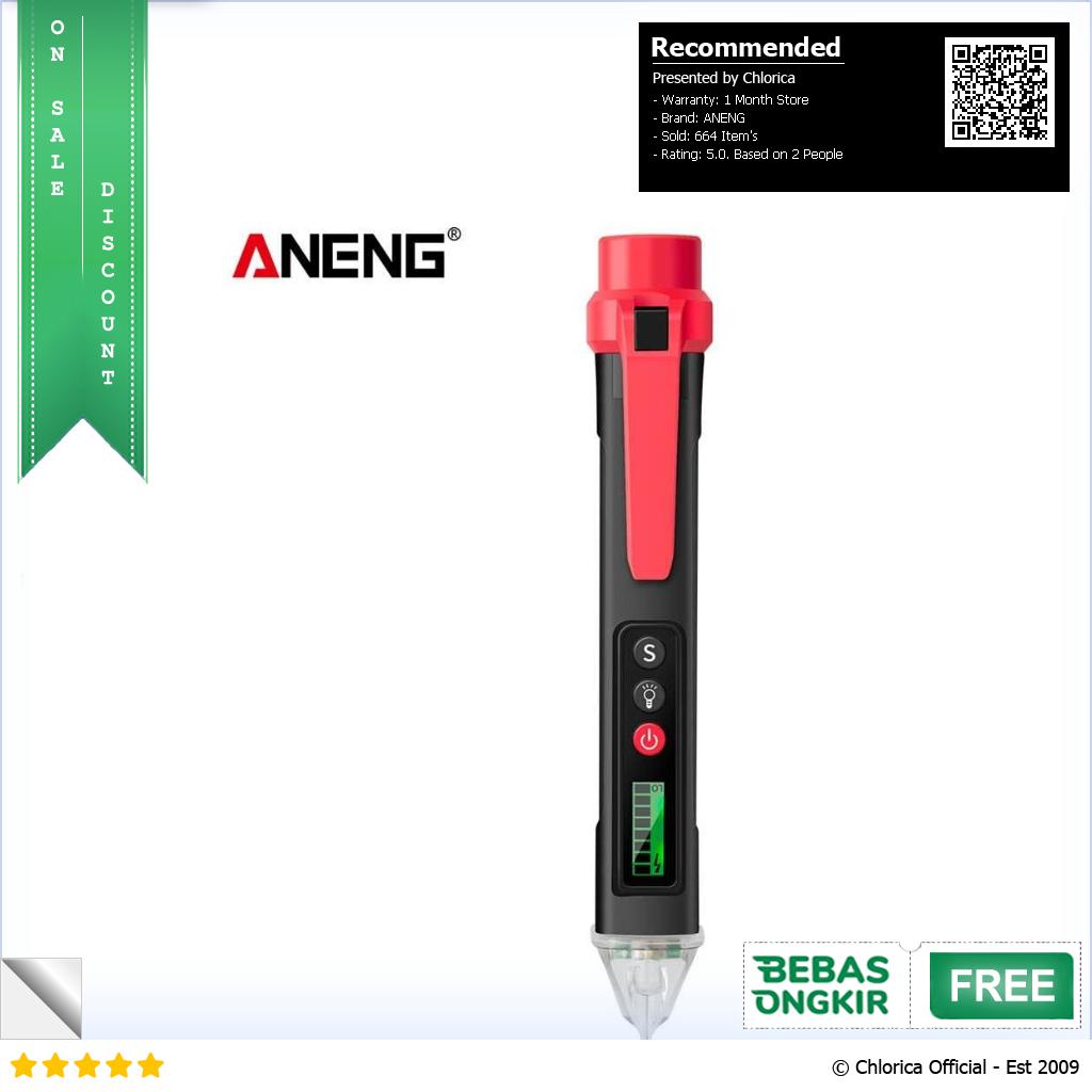 ANENG Tespen Tester Pen Non Contact AC Voltage Alert Detector 12 1000V VC1010