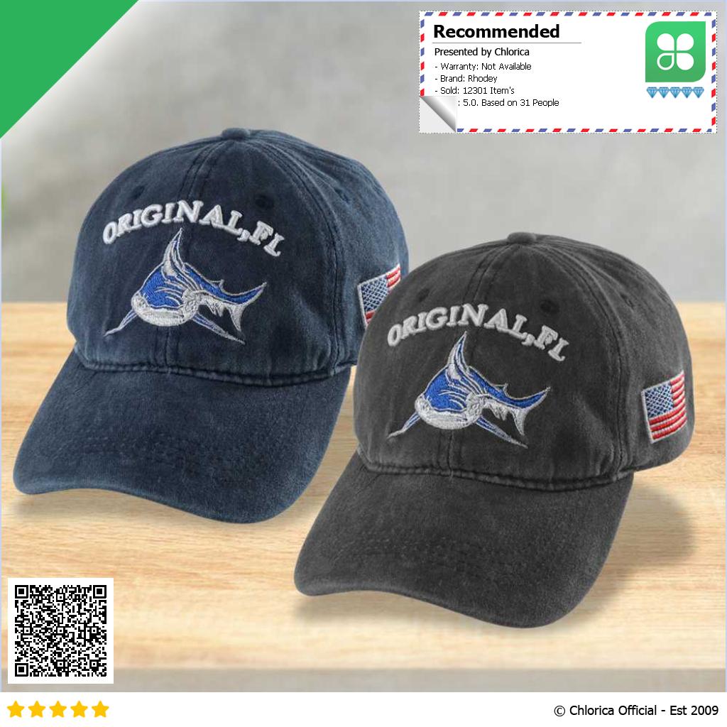 Rhodey Topi Baseball Cap Model Shark Original FL P1