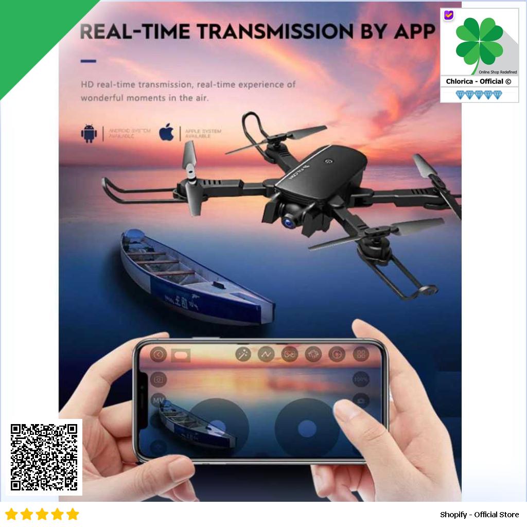 ZWN Falcon Quadcopter Drone R8 WiFi FPV Dual Camera 1080p 1808